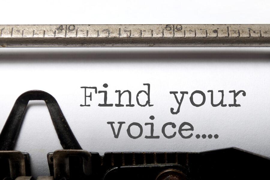 Being a New Author Finding Your Voice